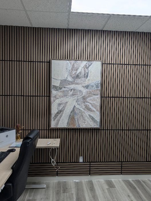 Wood Slat Accent Wall