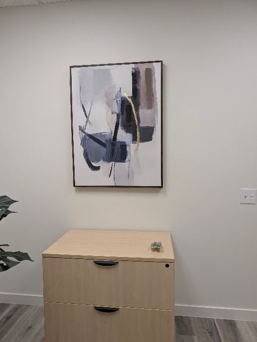 Mounted Abstract Wall Art